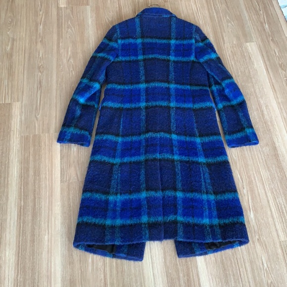 SAM New York brushed wool multicolored women’s size small pea coat made Bulgaria - Picture 3 of 17